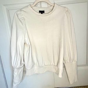 Cream Puff Sleeve Top